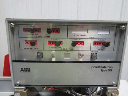 ABB Fused Circuit Breaker 1200A Max W/ABB 609902-T502 Solid State Trip Type SS