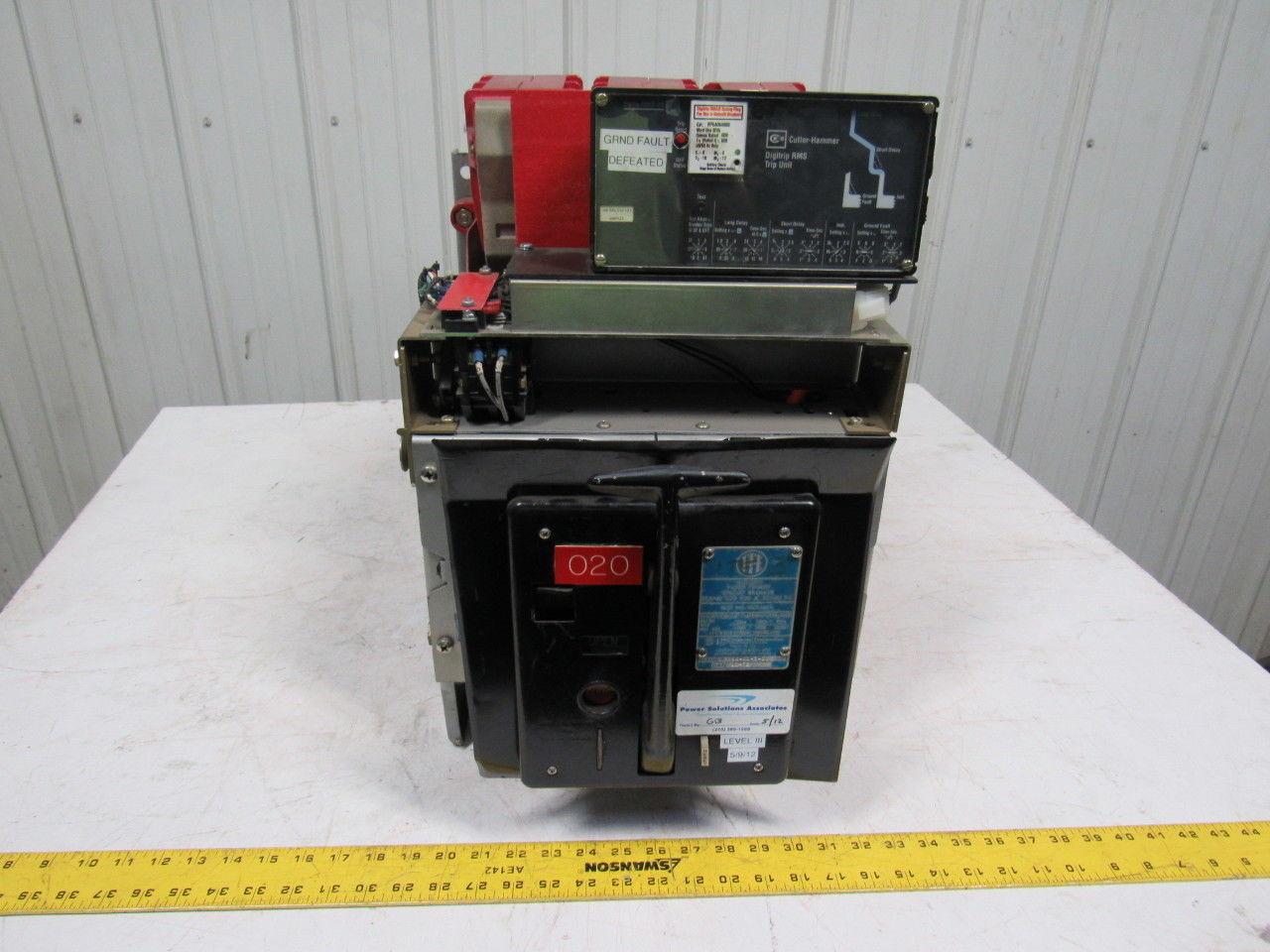 ITE Fused Circuit Breaker 2000A Max W/Cutler Hammer 609902-T502 Solid State