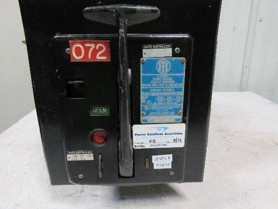ITE Fused Circuit Breaker 2000A Max W/ABB 609902-T502 Solid State Trip Type SS