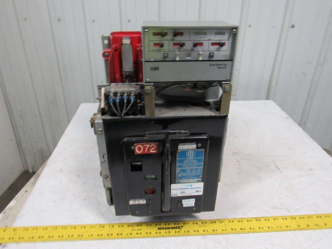 ITE Fused Circuit Breaker 2000A Max W/ABB 609902-T502 Solid State Trip Type SS