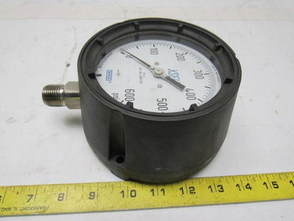 Wika 23X.34 Pressure Gauge 0-160PSI, 1/2" NPT Stainless Connection SIZE 4-1/2"