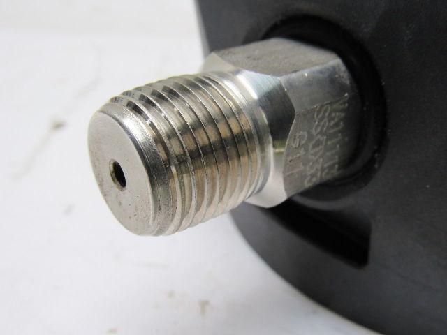 Wika 23X.34 Pressure Gauge 0-160PSI, 1/2" NPT Stainless Connection SIZE 4-1/2"