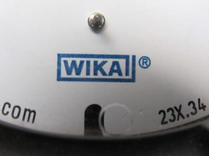 Wika 23X.34 Pressure Gauge 0-160PSI, 1/2" NPT Stainless Connection SIZE 4-1/2"