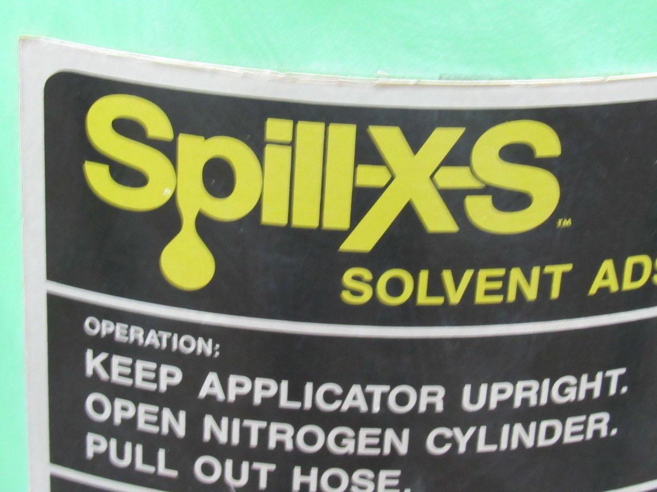 ANSUL SPILL-X-S Wheeled Spill Control Applicator 48 LB w/Nitrogen Tank