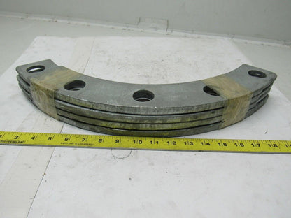 4pc 18" Galvanized Flange Ring 150 ASA