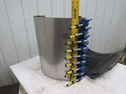 POWERSEAL PIPELINE PROD 312216C240AA-LB 24" Iron Lug Double Panel Clamp S.S.&SBR