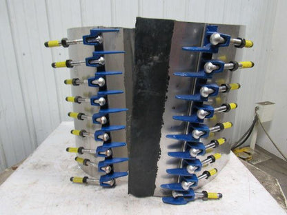 POWERSEAL PIPELINE PROD 312216C240AA-LB 24" Iron Lug Double Panel Clamp S.S.&SBR