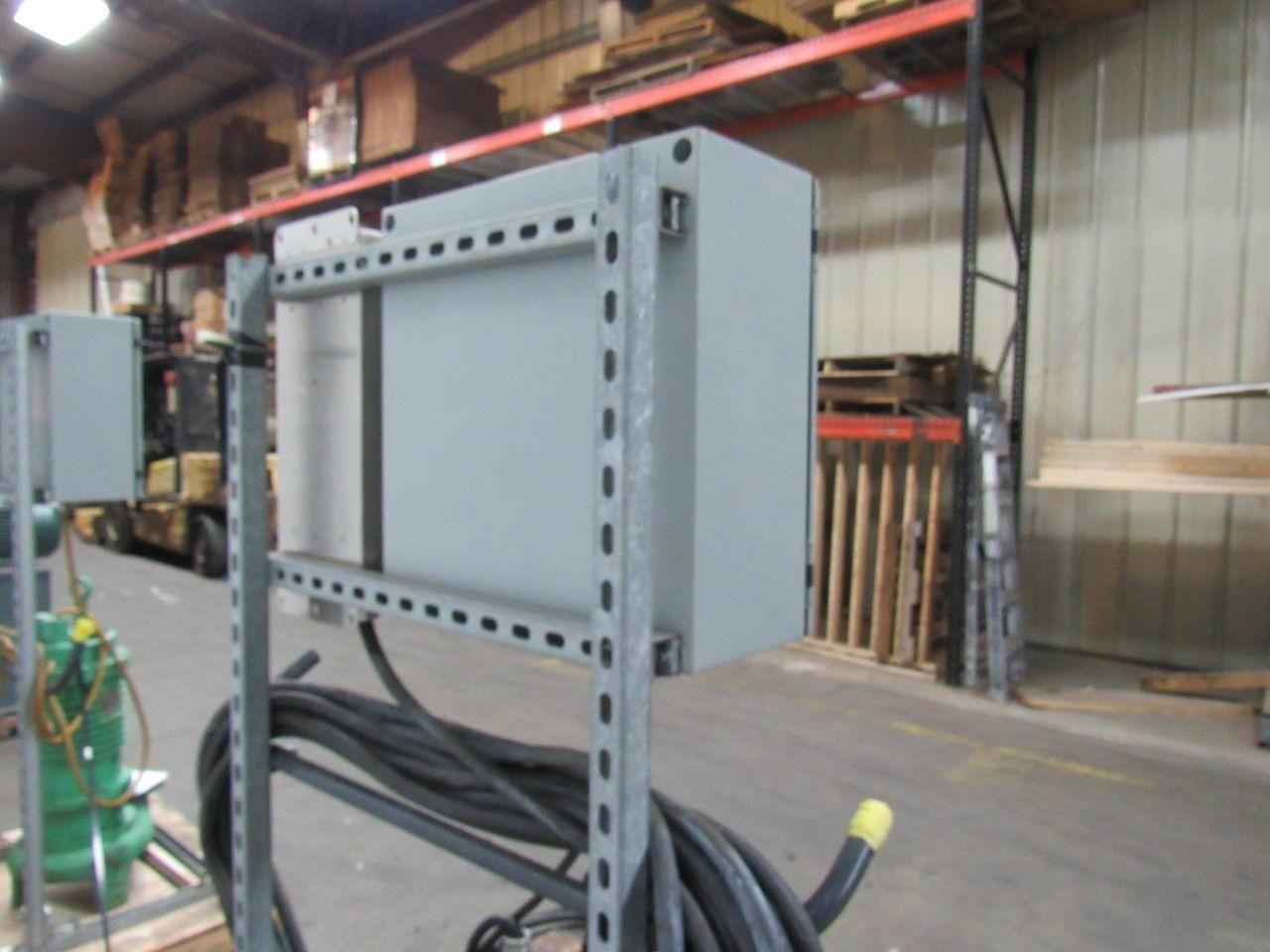 WEIL PUMP A-B 4-260316-5 5HP SUBMERSIBLE Sump Pump W/ Starter , Disc. & 75' Cord