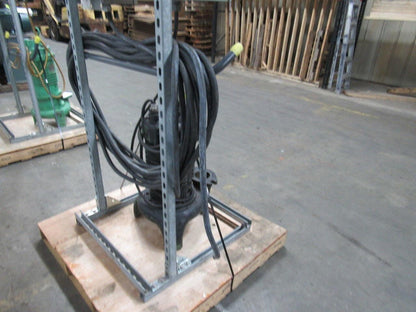 WEIL PUMP A-B 4-260316-5 5HP SUBMERSIBLE Sump Pump W/ Starter , Disc. & 75' Cord