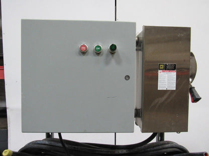 WEIL PUMP A-B 4-260316-5 5HP SUBMERSIBLE Sump Pump W/ Starter , Disc. & 75' Cord