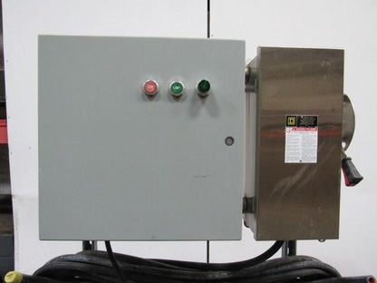 WEIL PUMP A-B 4-260316-5 5HP SUBMERSIBLE Sump Pump W/ Starter , Disc. & 75' Cord