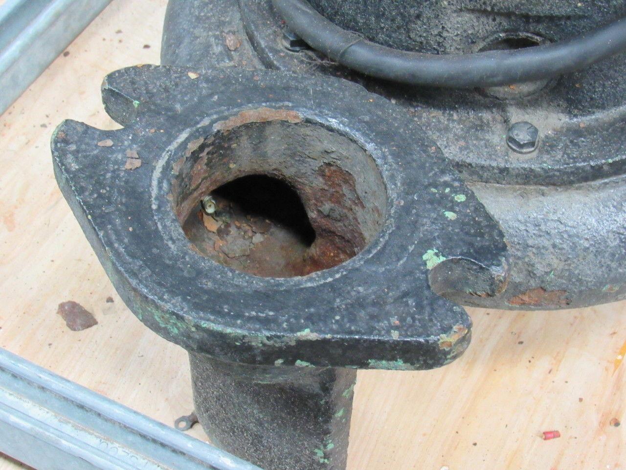 WEIL PUMP A-B 4-260316-5 5HP SUBMERSIBLE Sump Pump W/ Starter , Disc. & 75' Cord