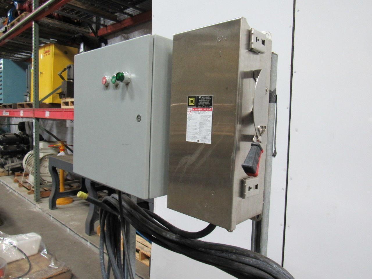 WEIL PUMP A-B 4-260316-5 5HP SUBMERSIBLE Sump Pump W/ Starter , Disc. & 75' Cord