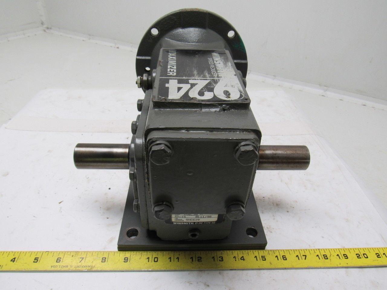 Winsmith 924MWNS062XGC1  Double Shaft Gearbox Speed Reducer 15:1 Ratio