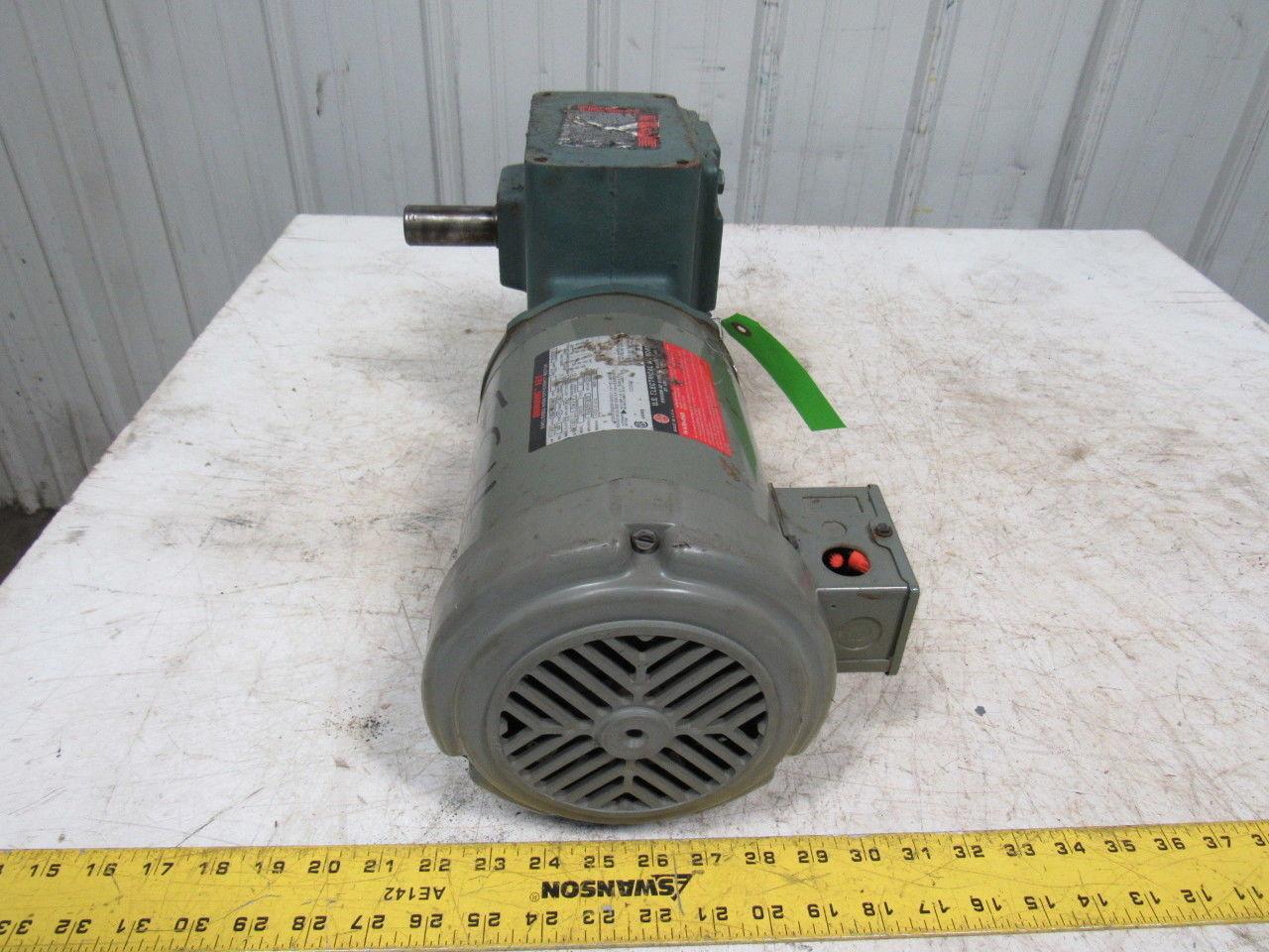 Dodge Tigear Q262B025M056L1 25:1 Ratio Gearmotor 1.5HP 1099in-lbs. Torque