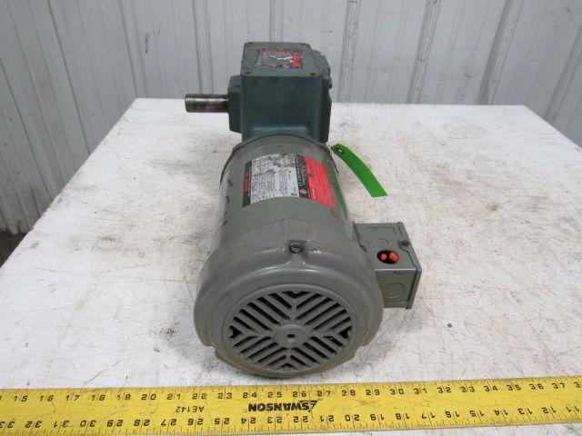 Dodge Tigear Q262B025M056L1 25:1 Ratio Gearmotor 1.5HP 1099in-lbs. Torque