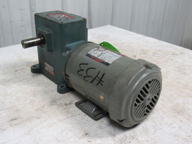 Dodge Tigear Q262B025M056L1 25:1 Ratio Gearmotor 1.5HP 1099in-lbs. Torque