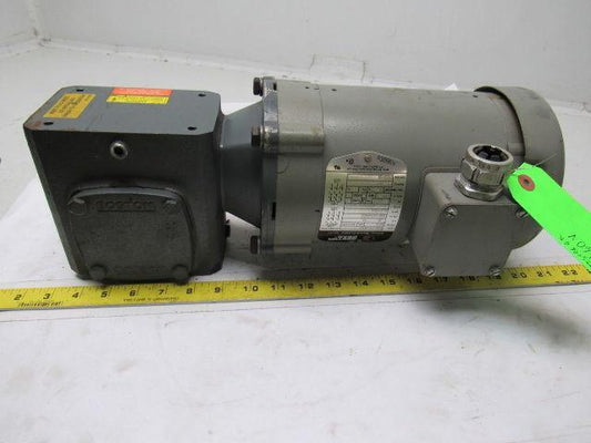 Boston Gear 34K29-872 10:1 Ratio 1/2HP 3PH 208-230/460V Gearmotor