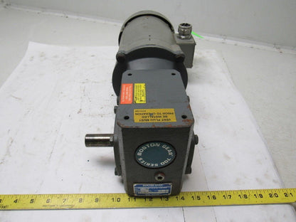 Boston Gear 34K29-872 10:1 Ratio 1/2HP 3PH 208-230/460V Gearmotor