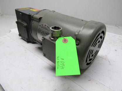 Boston Gear 34K29-872 10:1 Ratio 1/2HP 3PH 208-230/460V Gearmotor