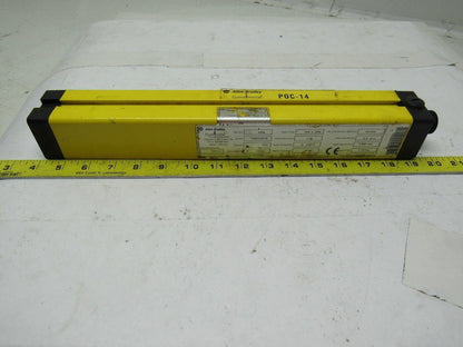A-B Allen Bradley 440L-R4B0300N POC-14 Safety Light Curtain Receiver 12" height