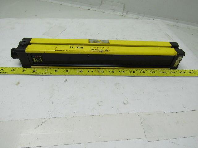 A-B Allen Bradley 440L-R4B0300N POC-14 Safety Light Curtain Receiver 12" height