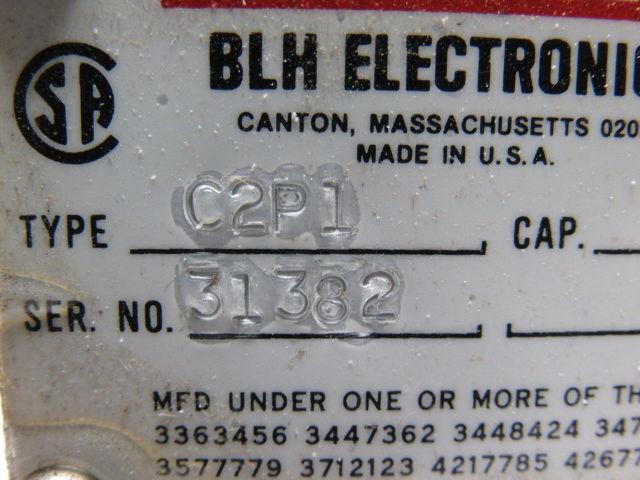 BLH Electronics C2P1 Compression Load Cell 50,000 Lb Capacity 50K