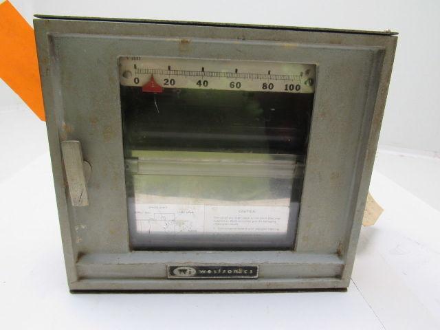 Tracor Westronics S5E Chart Recorder 110V For parts or repair