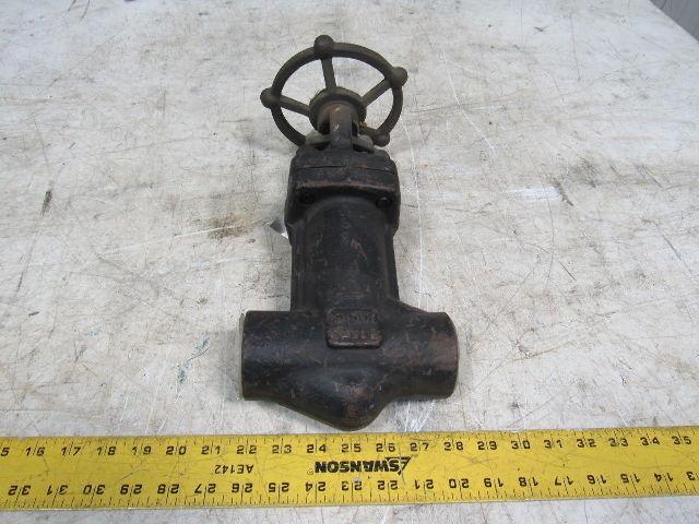 EAGLE BELLOWS 1-1/2" G8 Globe Valve A105 1975PSI@100f