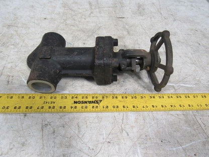 EAGLE BELLOWS 1-1/2" G8 Globe Valve A105 1975PSI@100f