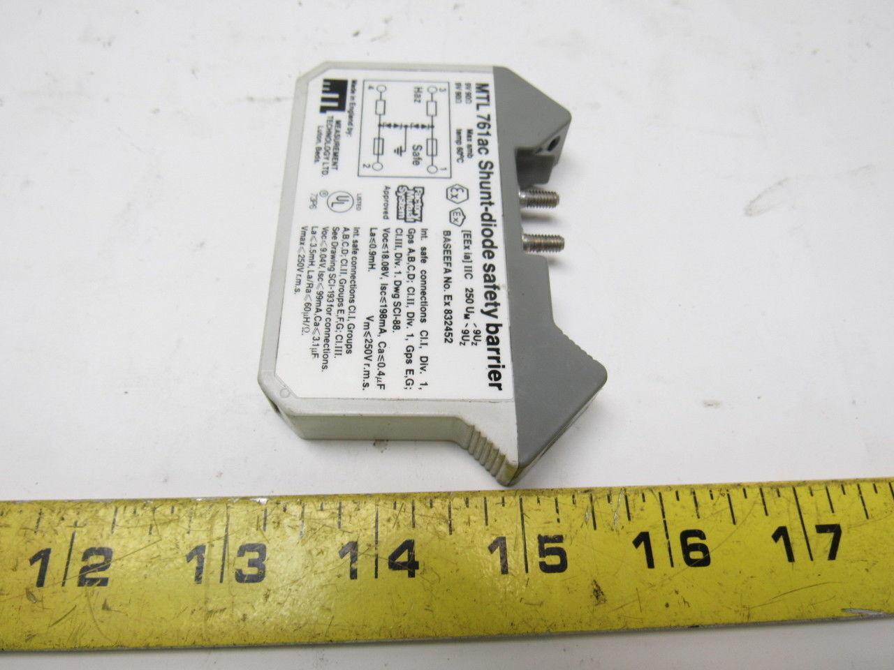 MTL 761ac Shunt-Diode Safety Barrier 9V