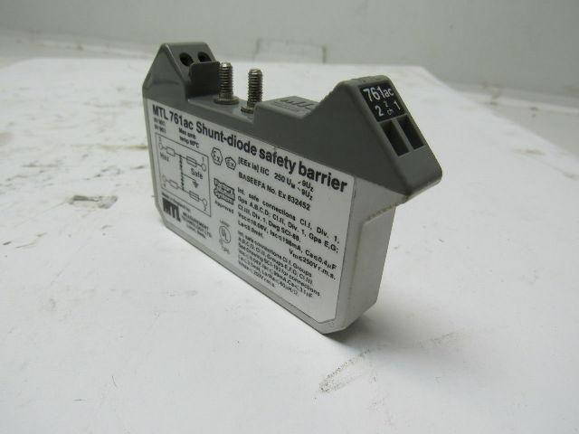 MTL 761ac Shunt-Diode Safety Barrier 9V