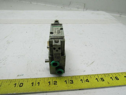 Numatics 042BB4Z4GL00061 Pneumatic Solenoid Valve W/Manifold Block 24VDC 150PSIG