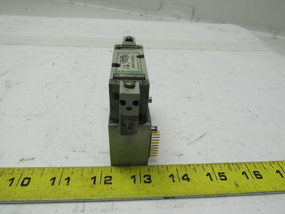 Numatics 042BB4Z4GL00061 Pneumatic Solenoid Valve W/Manifold Block 24VDC 150PSIG