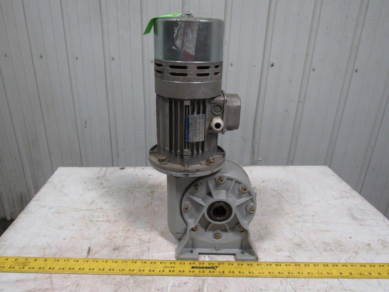 Bonfiglioli VF86 V P80B5 Vertical Gear Speed Reducer W/1.2HP 230/460V Motor