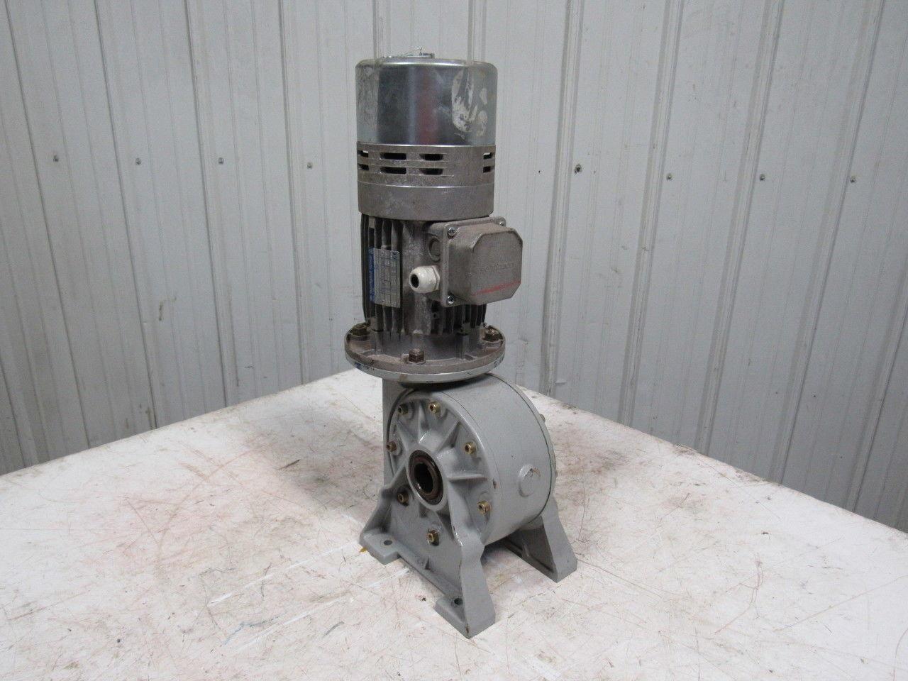 Bonfiglioli VF86 V P80B5 Vertical Gear Speed Reducer W/1.2HP 230/460V Motor