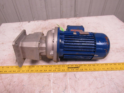 Bonfiglioli S201 F P80 Gear Speed Reducer W/1HP 280/480V Motor