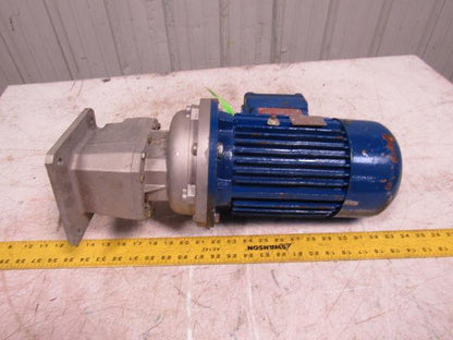 Bonfiglioli S201 F P80 Gear Speed Reducer W/1HP 280/480V Motor