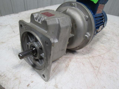 Bonfiglioli S201 F P80 Gear Speed Reducer W/1HP 280/480V Motor