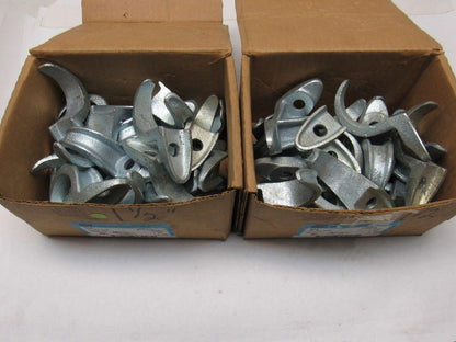 Crouse Hinds 514 1-1/2" Half Strap One Hole Rigid Conduit Hanger Lot Of 50