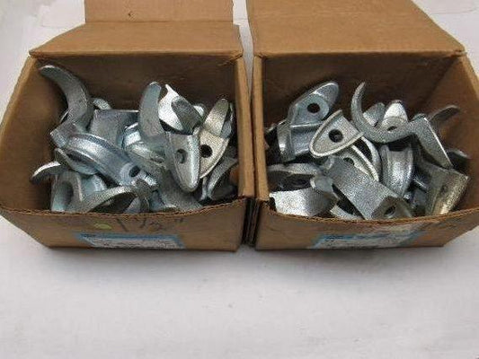 Crouse Hinds 514 1-1/2" Half Strap One Hole Rigid Conduit Hanger Lot Of 50