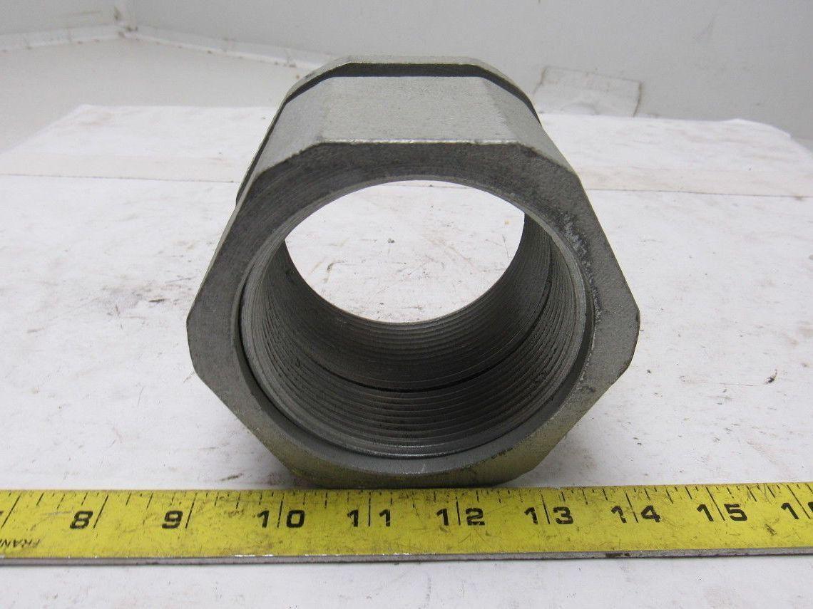 Crouse Hinds 197 3" Threaded Rigid IMC Conduit 3 Piece Coupling Lot Of 2
