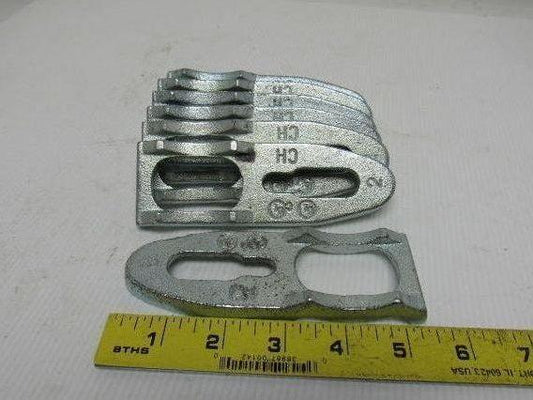 Crouse-Hinds 2" Clamp Back Spacer Rigid EMT Conduit Lot Of 8