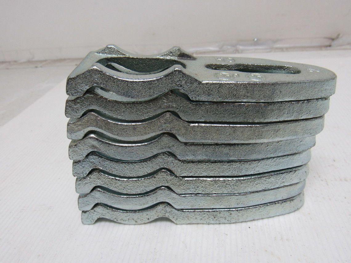 Crouse-Hinds 2" Clamp Back Spacer Rigid EMT Conduit Lot Of 8