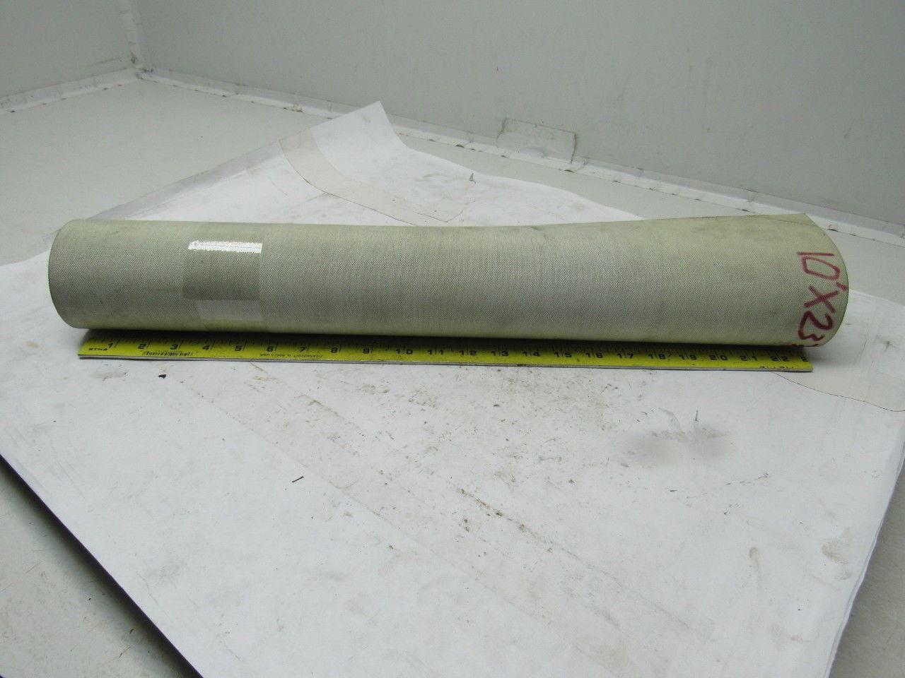 2 Ply Grey PVC Smooth Top Conveyor Belt 10' X 23-3/4" X 0.050"