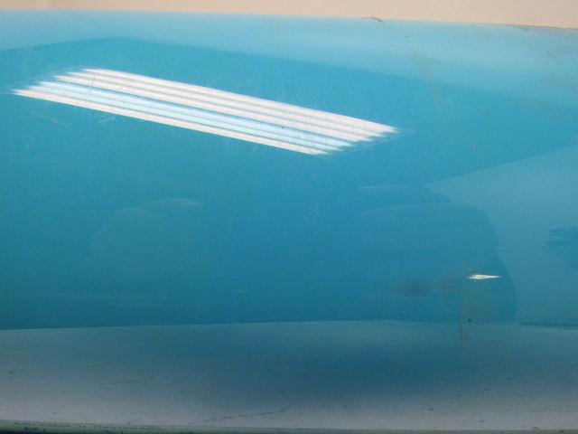 1-Ply Blue Smooth Both Sides Rubber Conveyor Belt 8' X 32" X 0.114"