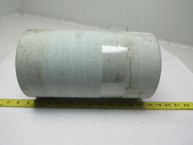 Green Urethane Smooth Top Woven Back Conveyor Belt 17' X 11-3/8" X 0.138"