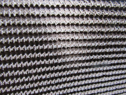 3 ply red rubber rough top incline conveyor belt 7' X 30-1/2" X 0.313"