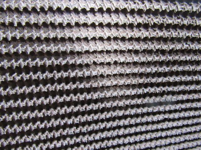 3 ply red rubber rough top incline conveyor belt 7' X 30-1/2" X 0.313"
