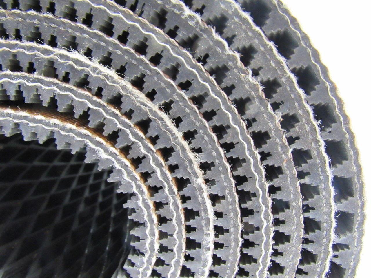 2 Ply Black Diamond Top Incline Conveyor Belt 9' X 10" X 0.290"